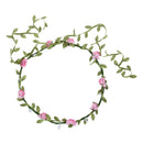 Lady Boho Floral Flower Festival Wedding Garland Forehead Hair Head Band pi