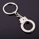 Beautiful Keyring Gadget Lover's Gift Double Handcuffs Metal Key Fob Keychain BX