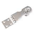 Boat Sailing Vinyl Gate Latch Gate Locks Polished 316 Stainless Steel, 63mm