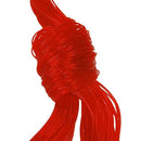 50 PCS Fashion Hand-braided Rope Strings for Knitting Crafts Red 0.8 mm Gla Y8J6