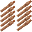 20pcs 45mm Contact Nozzle Tip for MAG/MIG Gas Shielded Welder Fit 0.8mm+1mm