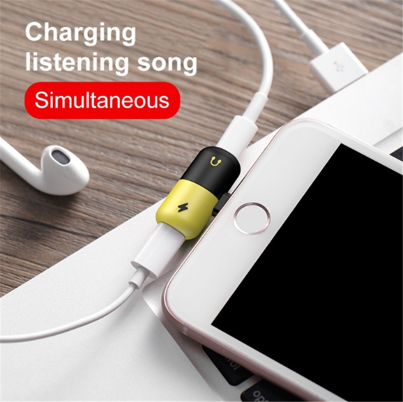 Jack Extension Earphone To Type C 3.5mm Aux Converter Adapter USB C 2 In 1 Chic
