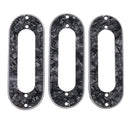 6 Pcs of Pack Single Coil Pickup Mounting Ring for ST Electric Guitar Parts