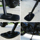 Universal Kickstand Side Stand Plate Pad Base For Motorcycle
