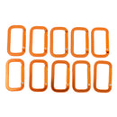 10Pcs Carabiner Hook For Outdoor Climbing Camping Backpack Hammock Pet Leash