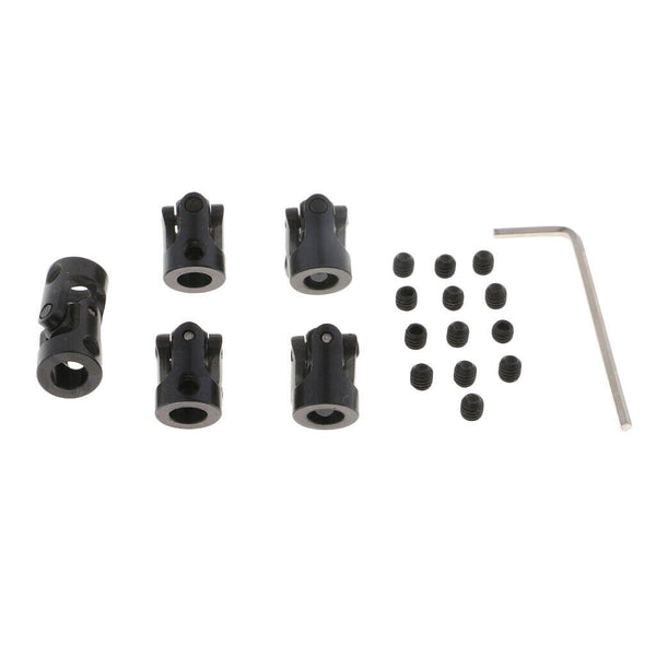 Metal RC Motor Shaft Coupling Couplers Universal Link Joints / 5 Per Order - 6