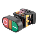 Double bit with light button APBB-22 & 25N one normally open a normally clo
