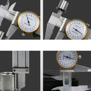 0-150mm Stainless Steel Dial Vernier Caliper Micrometer Guage Measurement