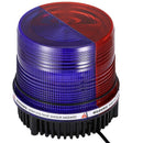 Waterproof Blue&Red Color Flashing Light 12-24V Alarm Led Strobe Car Bus Wa