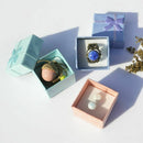 4pcs 4 x 4 cm High Quality Jewelry Organizer Box Rings Storage Box Small GifD2K6