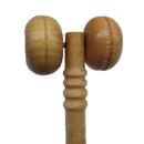 2x Wooden Roller Health Massager Reflexology Face Body Stress Relief Relax Sp.AU