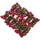 144pcs 2CM PE Rose Foam Mini Flower Bouquet Solid Color/wedding decoration
