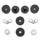 18 Pieces Cymbal Replacement Accessories Cymbal Felts Hi-Hat Clutch Felt Hi F8N5