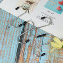 4pcs/lot  Metal S Shaped Hooks Bathroom Kitchen Hooks Stainless Steel Hook 3C
