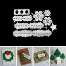 Metal Christmas Tree Wreath Cutting Dies Stencil Scrapbook Paper Craft Gifts  LJ