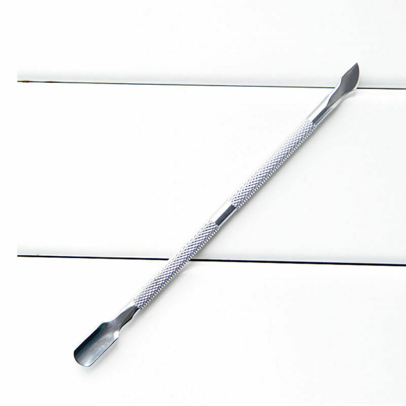Pusher cuticle pusher gel spatula EDL Steel 2 in1 nail,.pro I6I3