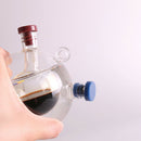 2 Outlets Glass Olive Oil Dispenser Jar Vinegar Bottle Kitchen Sauce Cruet C