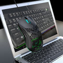 J900 RGB Lighting 6400 DPI Ergonomic 6 Button USB Programmable Gaming Mouse