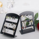 24 Holes Earrings Jewelry Display Rack Home Ear Hook Holder Storage Shelf