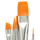 6pcs/lot Artist Acrylic Painting Brushes Set Oil Watercolor Paint Brush Good Del
