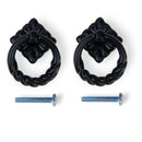 10 xVintage Drawer Drop Ring Pulls Knob Cabinet Dresser Cupboard Bin Door Handle