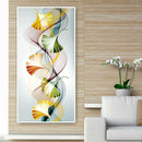 Ginkgo Leaf 5D Diamond Painting Full Round Drill DIY Embroidery Art Crafts A
