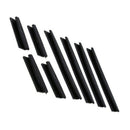 9 Sets Car Door Edge Guards Trim Moldings Protection Strip Scratch Protector Set