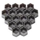 20PCS 19mm Car Hub Screw Cover Car Wheel Nut Lug Dust Cover Caps Bolt Grey GVT