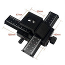 4 Way Macro Shot Focusing Focus Rail Metal Slider for Nikon Peantax DSLRCameraJ_
