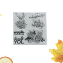 Christmas deer  Silicone Clear Rubber Stamp Cling Diary Decor DIY Lovely JR