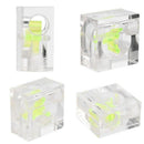 PC Water Cooling System Acrylic Three Way Visual Flow Indicator G1/4 Thread