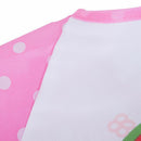 Lovey Cartoon Infant Toddler Baby Waterproof Sleeved Bib Child Feeding Smoc