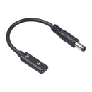 USB Type C To 5521 5.5mm*2.1mm Plug PD Charging Cable Power Adapter For PC
