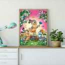 5D DIY Full Drill Diamond Painting Animal Cross Stitch Home Art (Cartoon03)