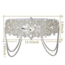 Flapper Headband Roaring 20S Bridal Headpiece 1920S Great Gatsby Accessory