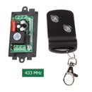 New 220V 433MHz Small Remote Control Switch with 2-Button Remote Control