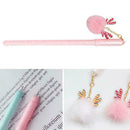 1Pc Christmas ball pen pen students Gel lovely stationery New creativ B0A6 B6X1