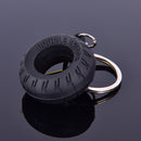 Car Tyre Keychain Motorcycle Assistant Decoration Key Ring Tire Keyring Key  Hn