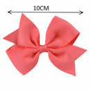 Ribbed Tape Swallowtail Bow Children's Hairpin Baby Hair Clip Headdress FHA