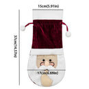 Christmas Wine Bottle Cute Cover Gift Bag Dinner Home Party Xmas Table OrnaS Ew