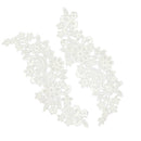 White Venise Lace Trims Motif Patch Guipure For Kleid Sewing Applique Craft