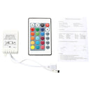 5X(IR Box Remote Controller 24 Keys for RGB LED Light Strip X6D7)