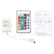 5X(IR Box Remote Controller 24 Keys for RGB LED Light Strip X6D7)