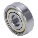 2 Pcs 6200ZZ 10mm x 30mm x 9mm Double Shielded Ball Bearings W5Y5