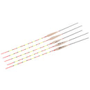 5Pcs Fishing Float Night Luminuous Tackle Glow Stick Wood Accessories With Lead