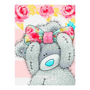 Cute Bear DIY Diamond Painting Embroidery BowKnot Cross Stitch Kit for Kids