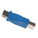 Mini Super-Speed USB 3.0 Type A Female to Type B Male Plug Connector Adapter