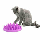 Gulping Feeders Bowls Catch Interactive Hard Silicone Kitten Slow Food New