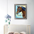 5D DIY Full Drill Diamond Painting Novelty Horse Cross Stitch Decor (B949)