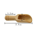 Mini Wooden Scoops Bath Salt Spoon Candy Flour Spoon Scoops Kitchen UtensilS Hn
